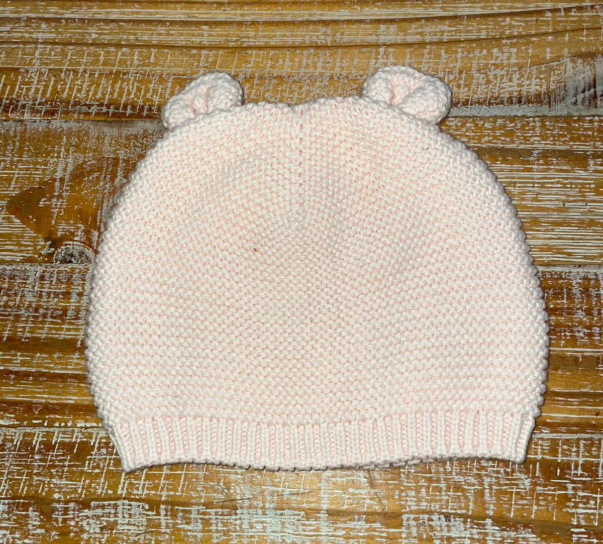 #4 Baby Gap Garter Bear Pink Hat Girls 6-12 months