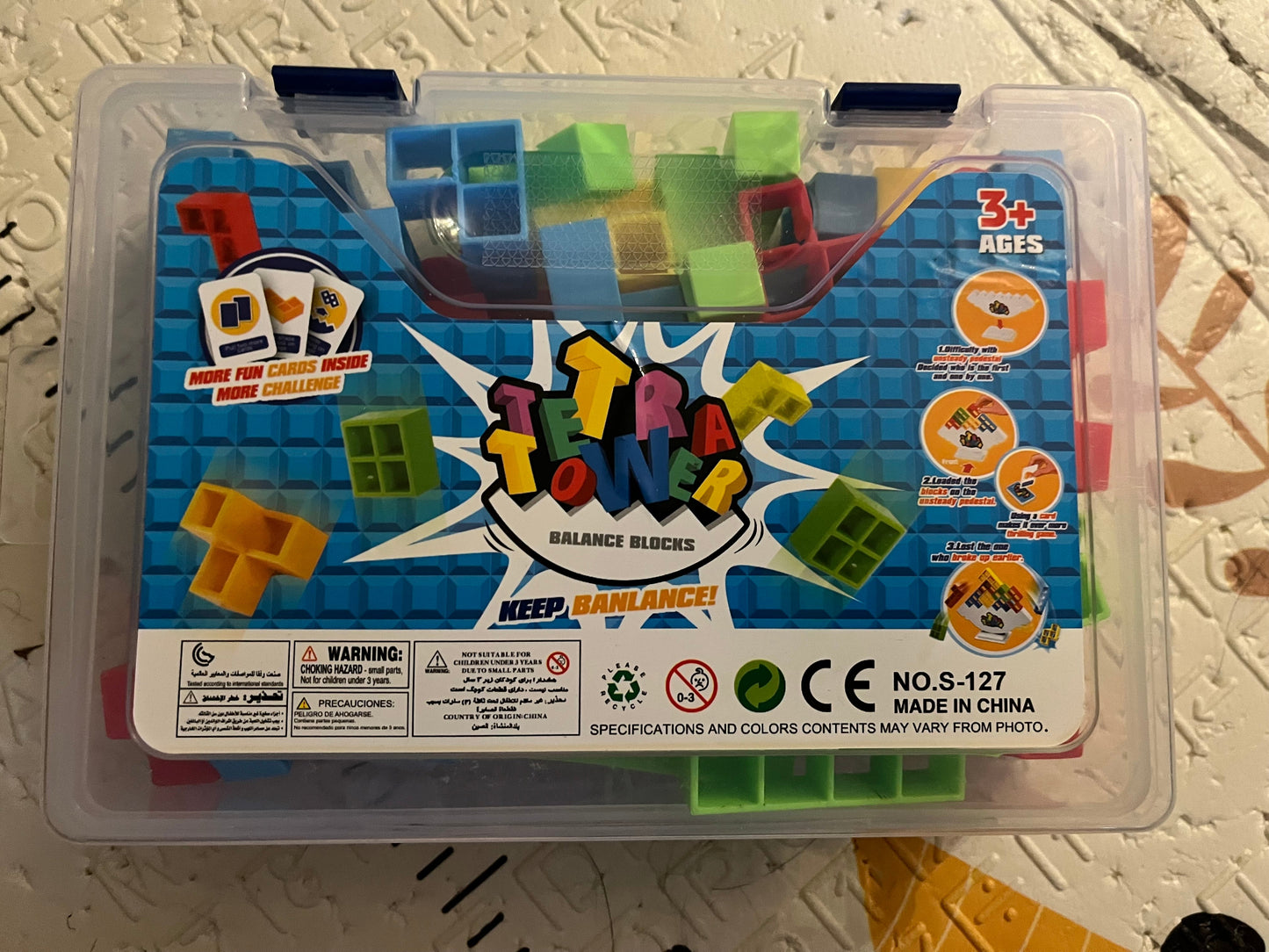 Seller 56: NIB Tetra Tower Building Blocks Set