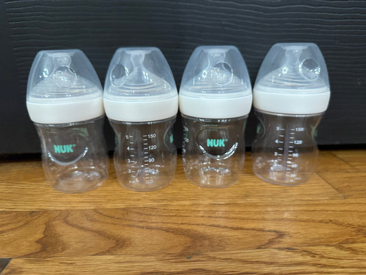 Seller #168 Nuk Simple Natural Baby Bottles Set of 4