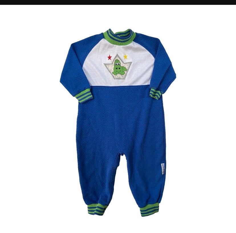 #33 Vintage Dinosaur Romper Boy 24 Months 2T