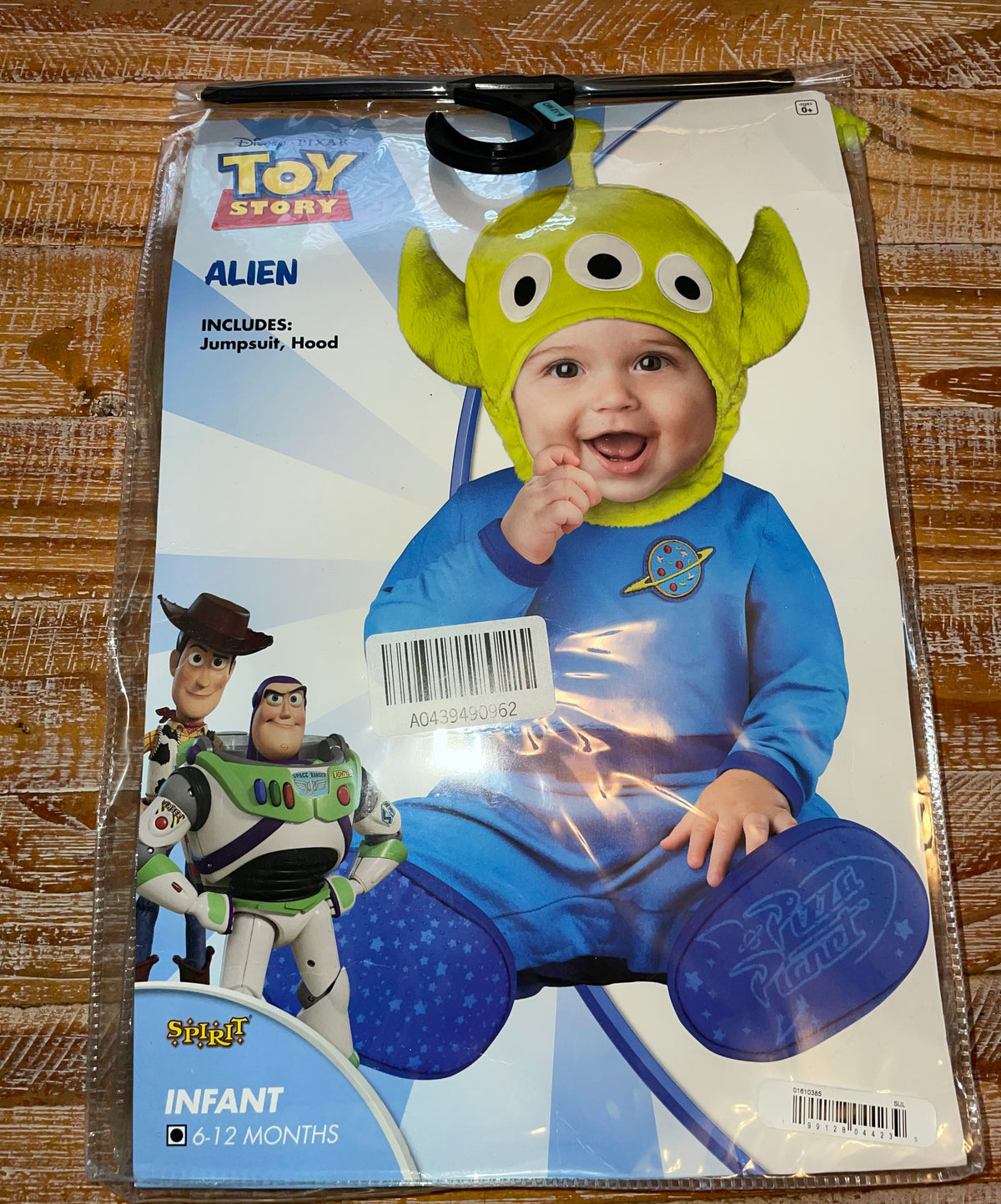 #4 Toy Story Alien Halloween Costume 6-12 months