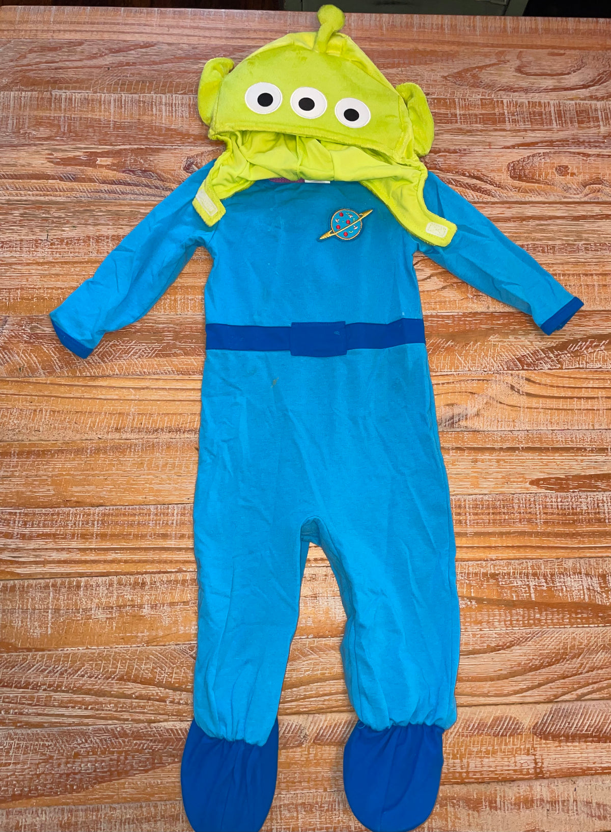 #4 Toy Story Alien Halloween Costume 6-12 months