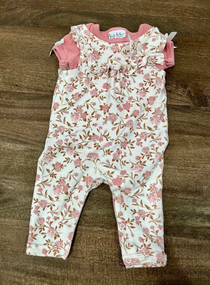Seller #55 Nicole Miller girls 3-6 Months 2 piece jumpsuit with headband