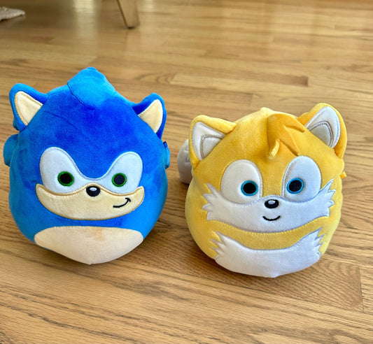 #198- Sonic the Hedgehog & Tails Squishmallows