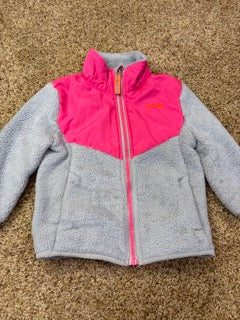 #47 girls 12mo champion fleece jacket