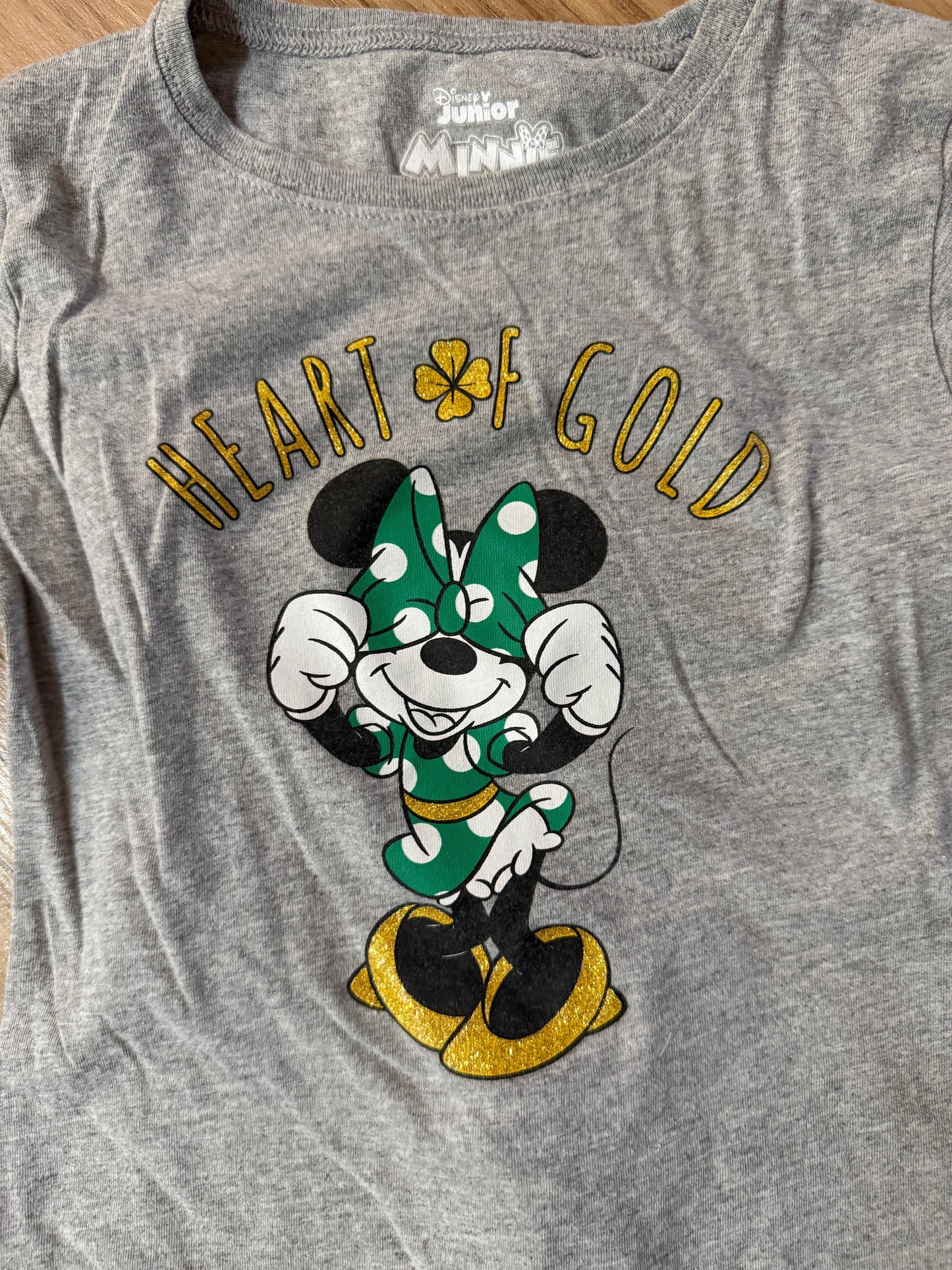 Seller #81 Girls Size 5T Disney St Patrick's Set