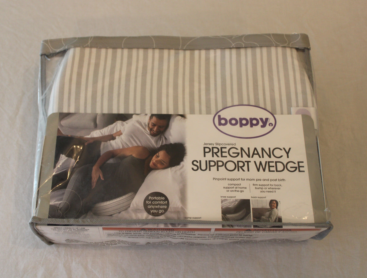 #168 Boppy wedge pillow - gently used