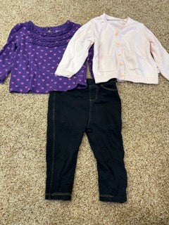 #47 girls 12-18 mo baby gap outfit