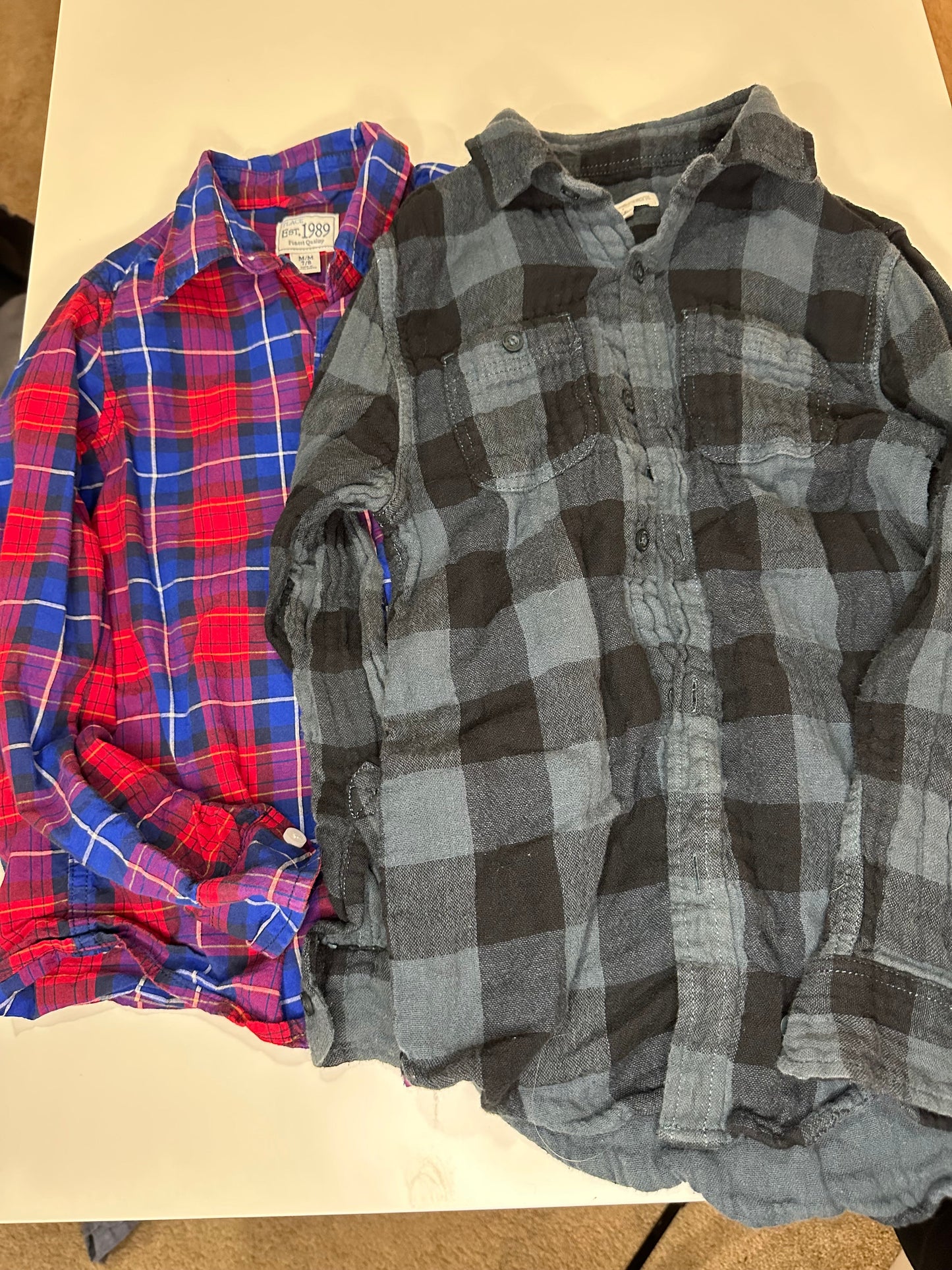 #23 (reduced) Boys long sleeve dress shirts size 7/8