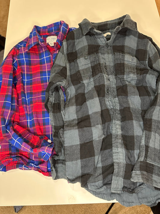 #23 (reduced) Boys long sleeve dress shirts size 7/8