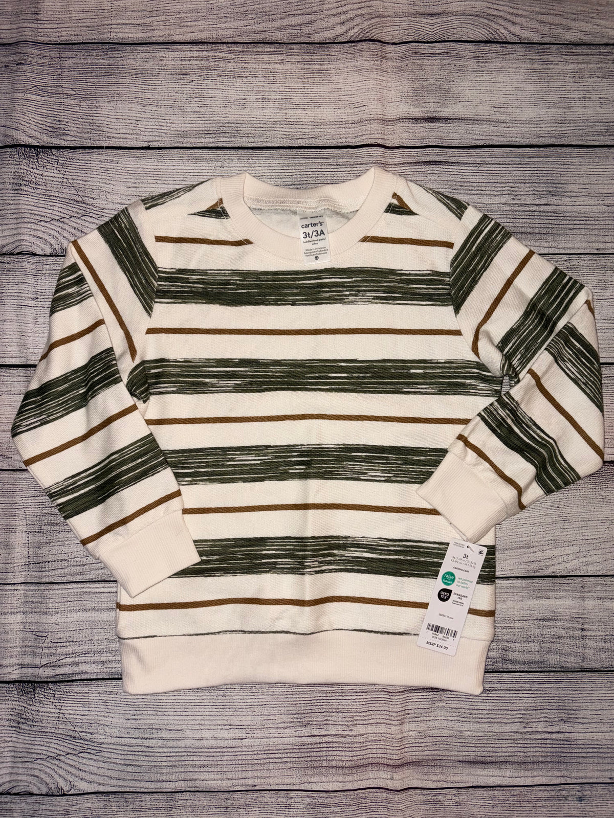 Seller 124 NEW Carters 3T Boy’s Pullover