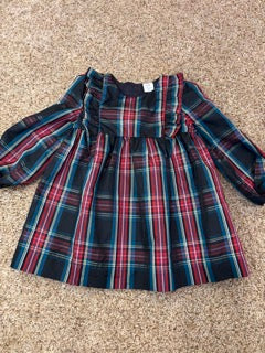 #47 girls 18-24mo baby gap Christmas dress