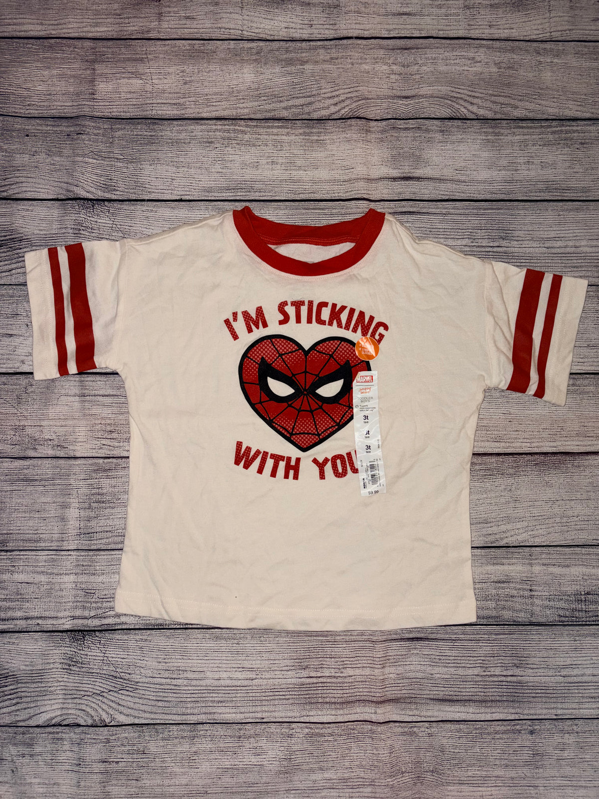 Seller 124 NEW Jumping Bean 3T Boy’s Valentine’s Tee