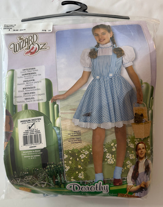 Seller #90_Dorothy Costume Girls M_NWT