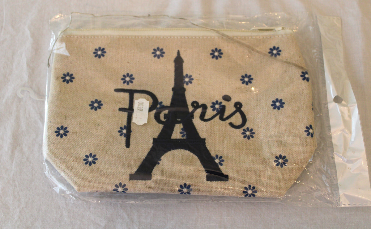 #168 Paris make-up bag - NWT *reduced*
