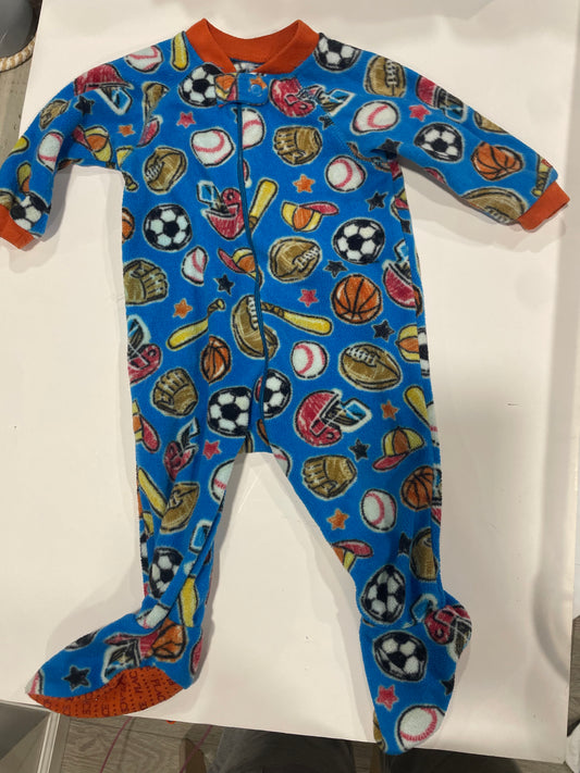 #83 Children's Place 6-9M Fleece Pjs