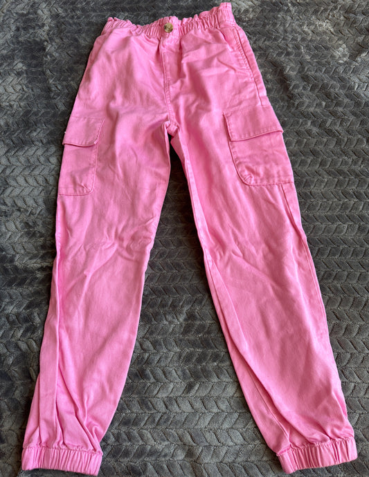 #74- pink pants size L 10/12