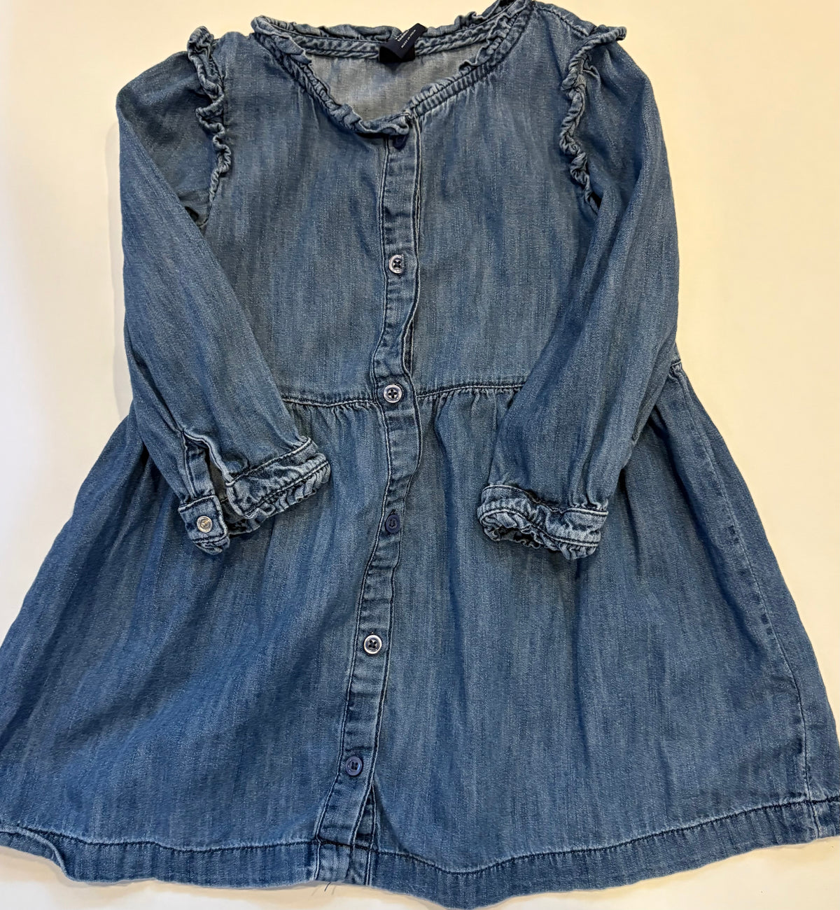 Seller 186 - Gap Girls Denim Dress- 3T - EUC