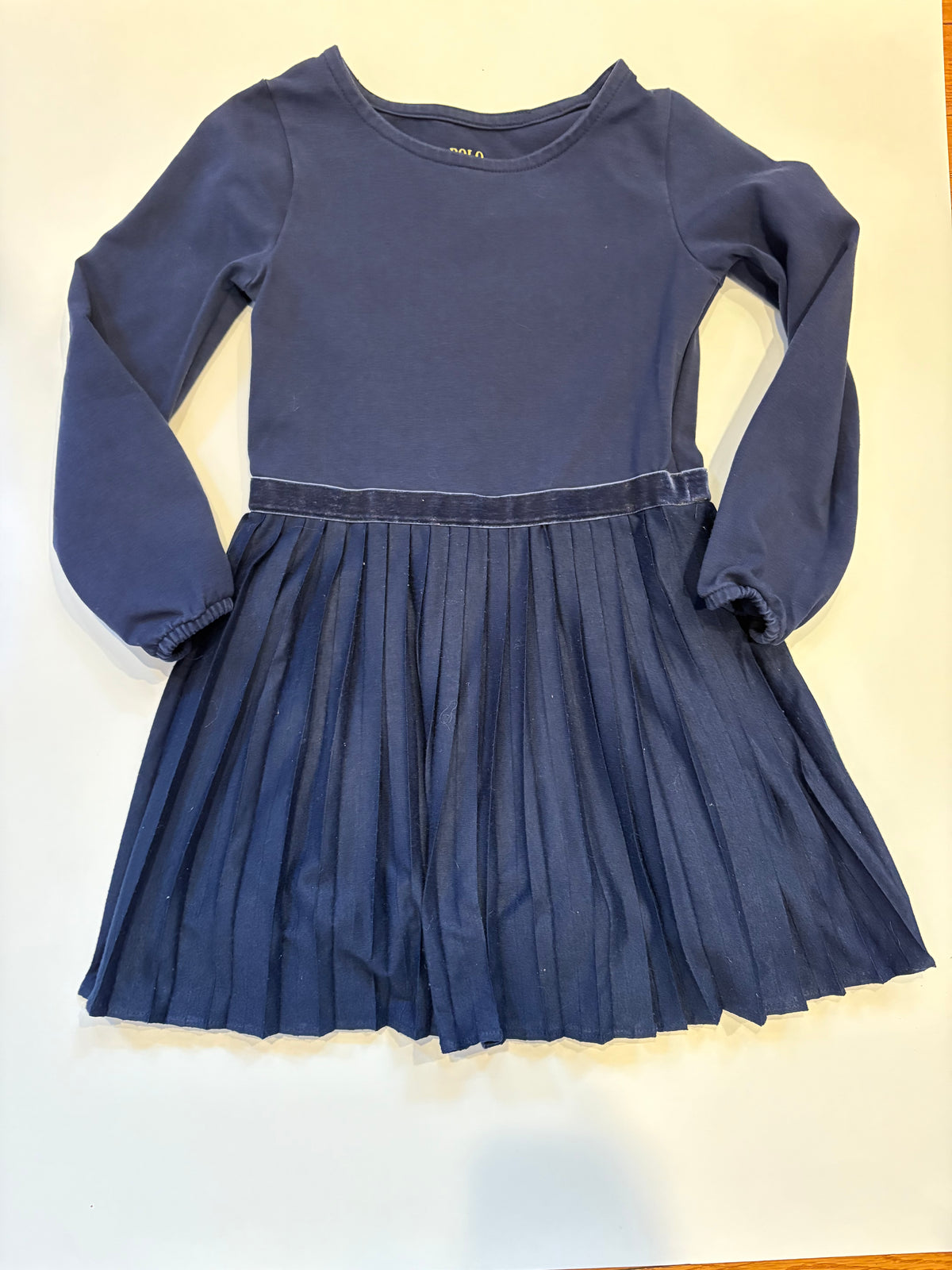 Seller 186 - Polo Girls Navy Dress - 4T