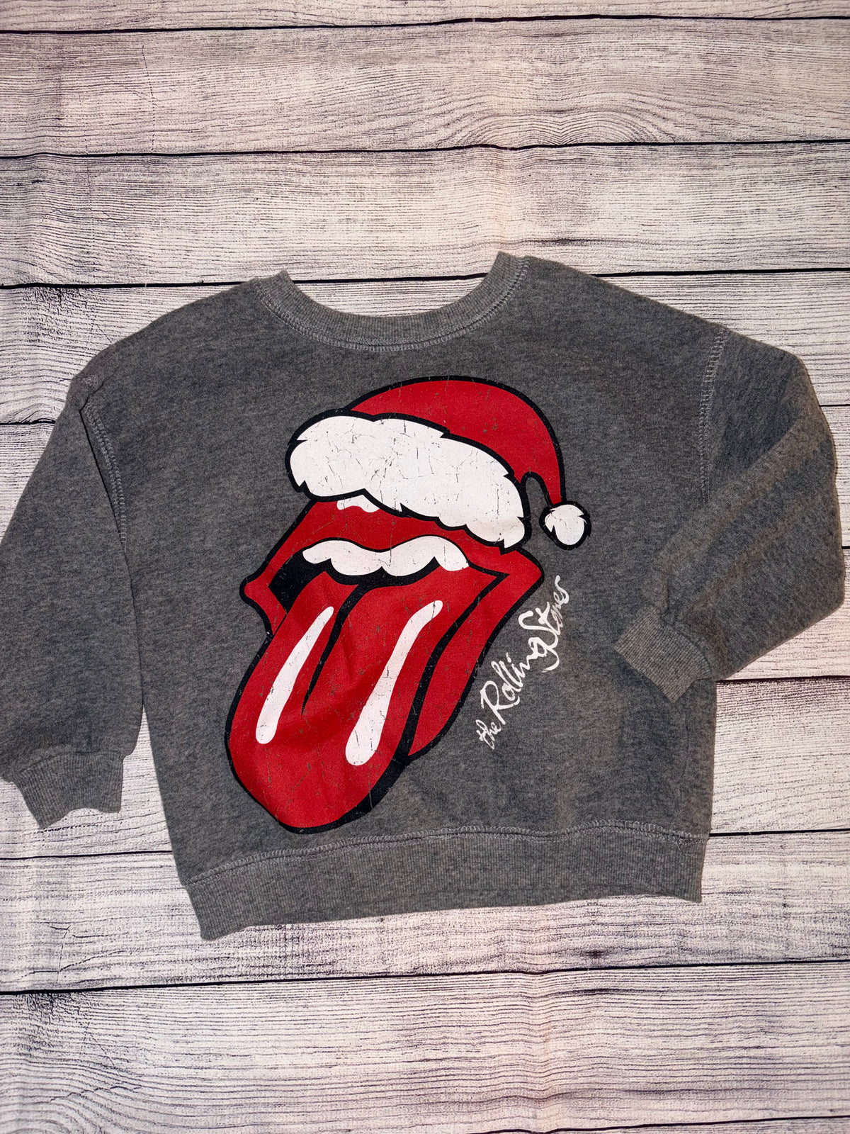 Seller 124 The Rolling Stones Boy’s 4T Christmas Pullover