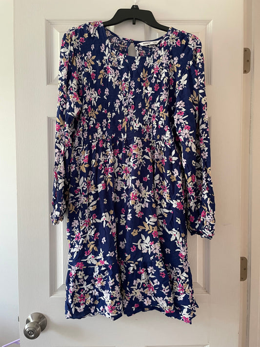#3 Price Drop- Sonoma blue long sleeve maternity dress women’s size XL