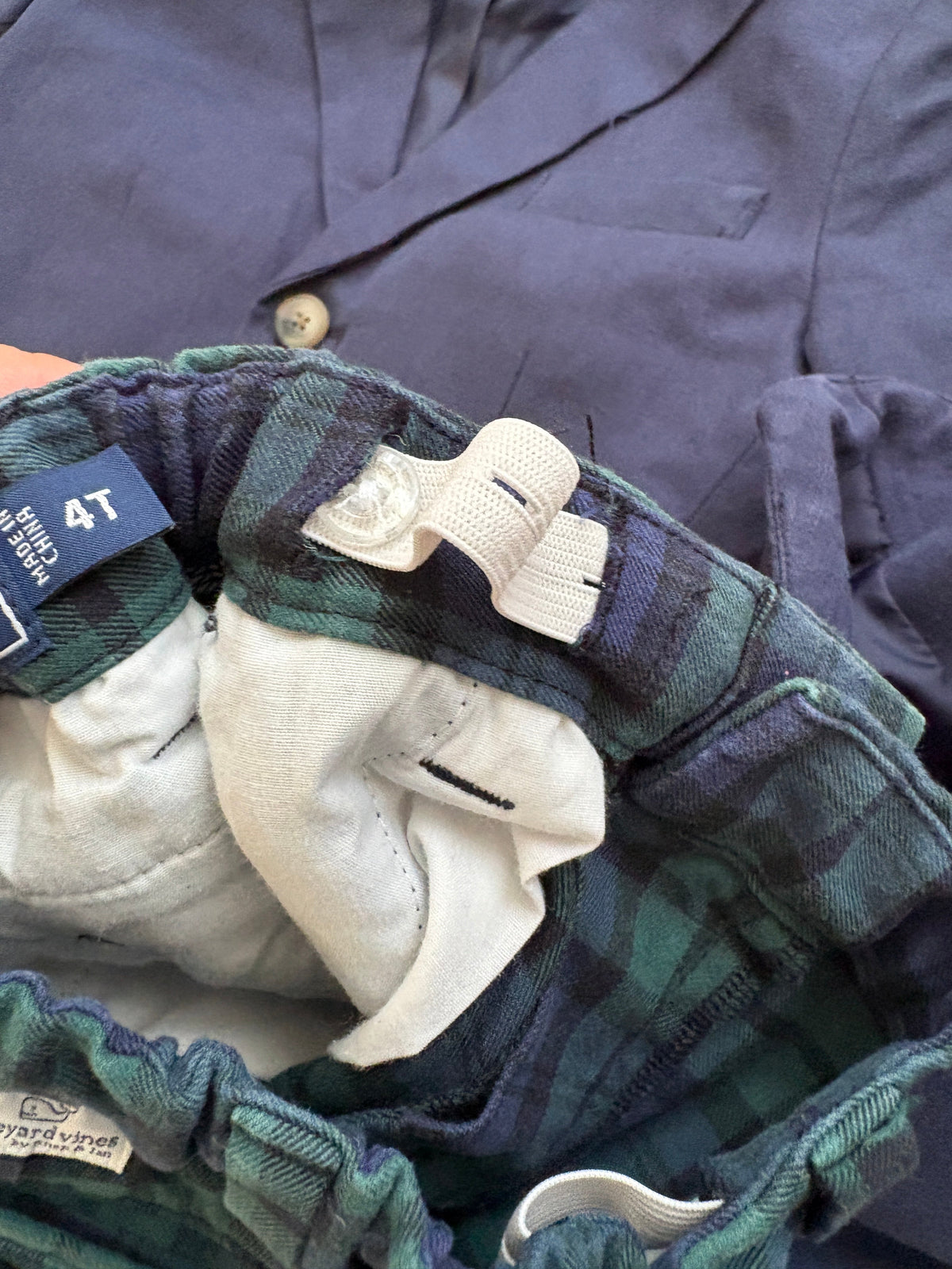 #116 Boys Janie and Jack Vineyard Vines suit jacket and pants 4/4t