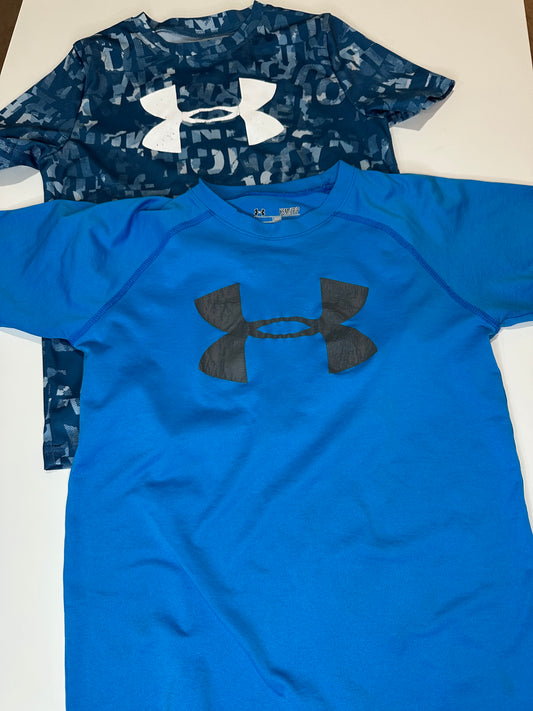 # 23 boys youth small UA tshirt lot