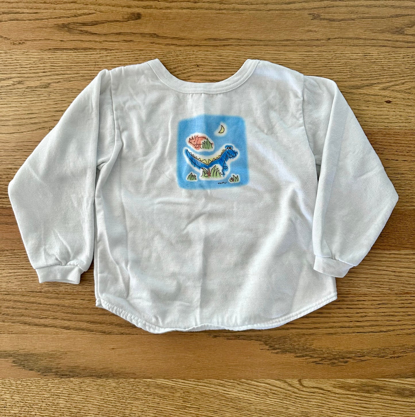 #198- Boys, Carters Vintage, Dinosaur Sweatshirt- Size 4