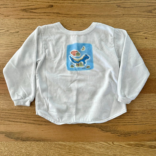 #198- Boys, Carters Vintage, Dinosaur Sweatshirt- Size 4