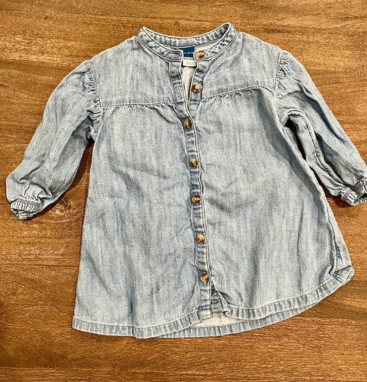 Seller #55 Old Navy 12-18 Month Girls Jean Tunic top