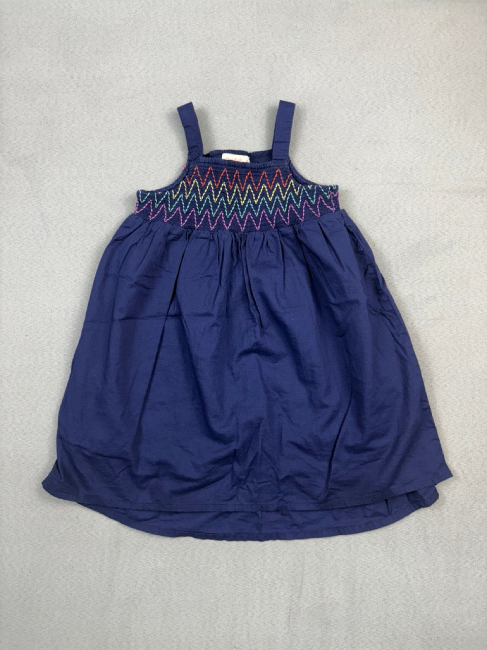 #39 2T Girls Cat&Jack Smocked Navy dress