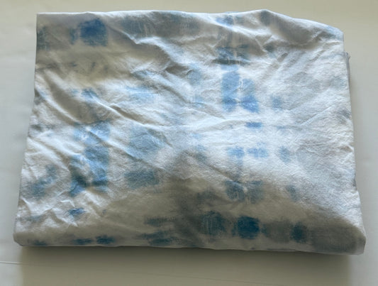 Seller #90_Pottery Barn Teen_ Blue Tye-Dye Multi_Organic Twin/Twin XL fitted sheet