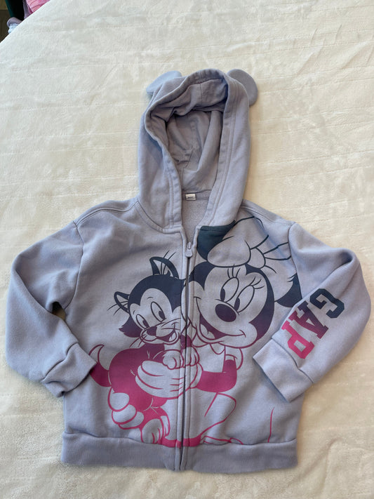 #212 Gap Minnie zip up size 5 perfect for a Disney trip!