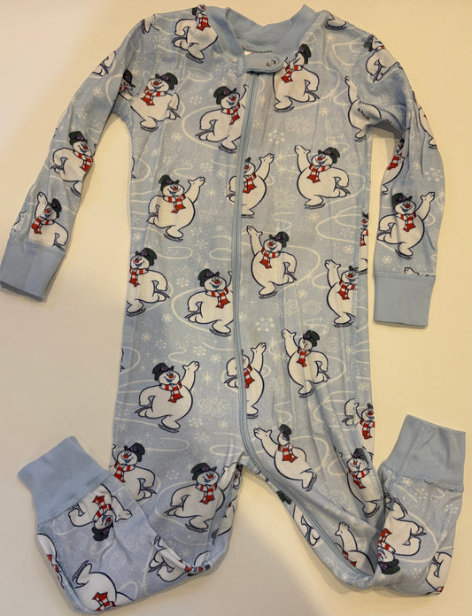 Seller 186 - Hanna Andersson Frosty the Snowman PJs - Size 90 (3T) - VGUC