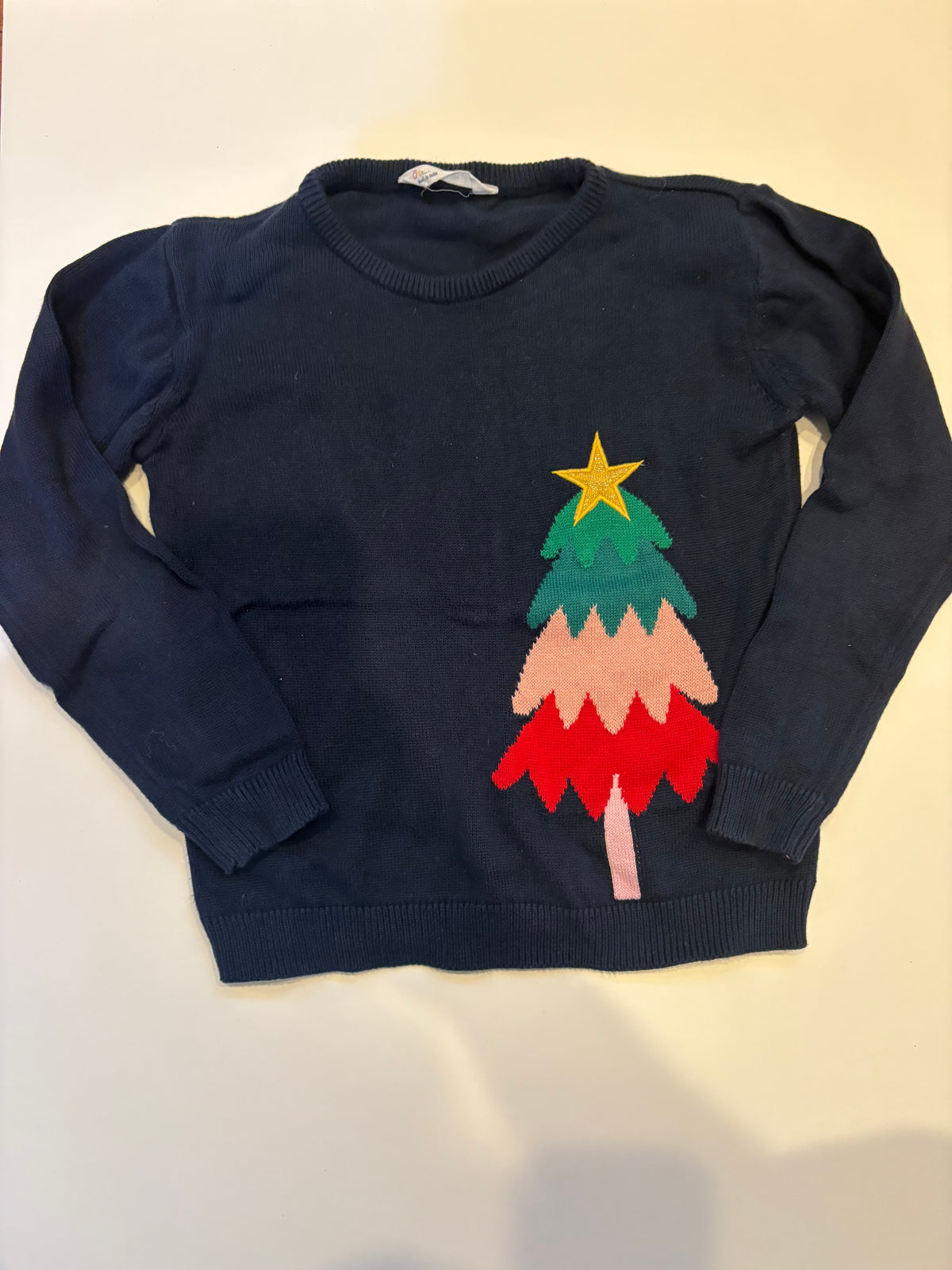 Seller 186 - Beebay Christmas Tree Sweater - Size 5 -EUC