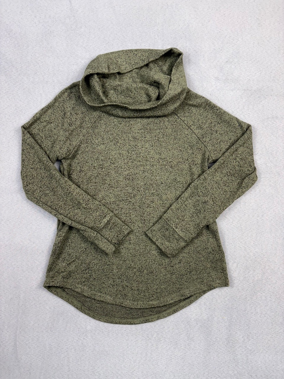 #39 4T, Girls, Old Navy, green cowl neck sweater,