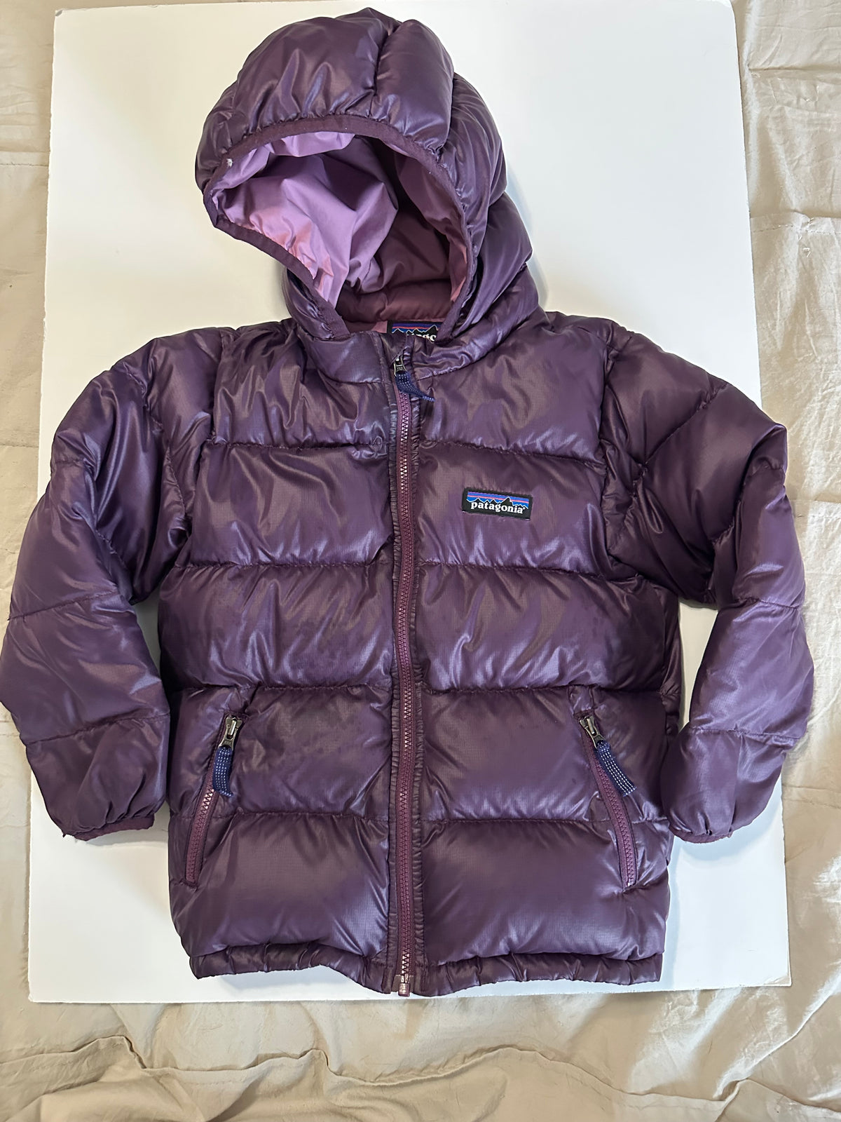 #80 Patagonia girls 4T puffer coat. See description