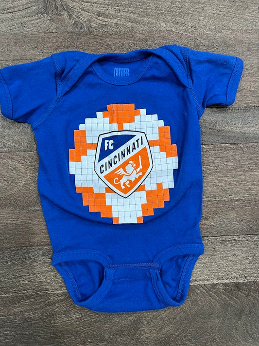 Seller #55 Outer Stuff 3-6 Month Gender Neutral FC Cincinnati Bodysuit