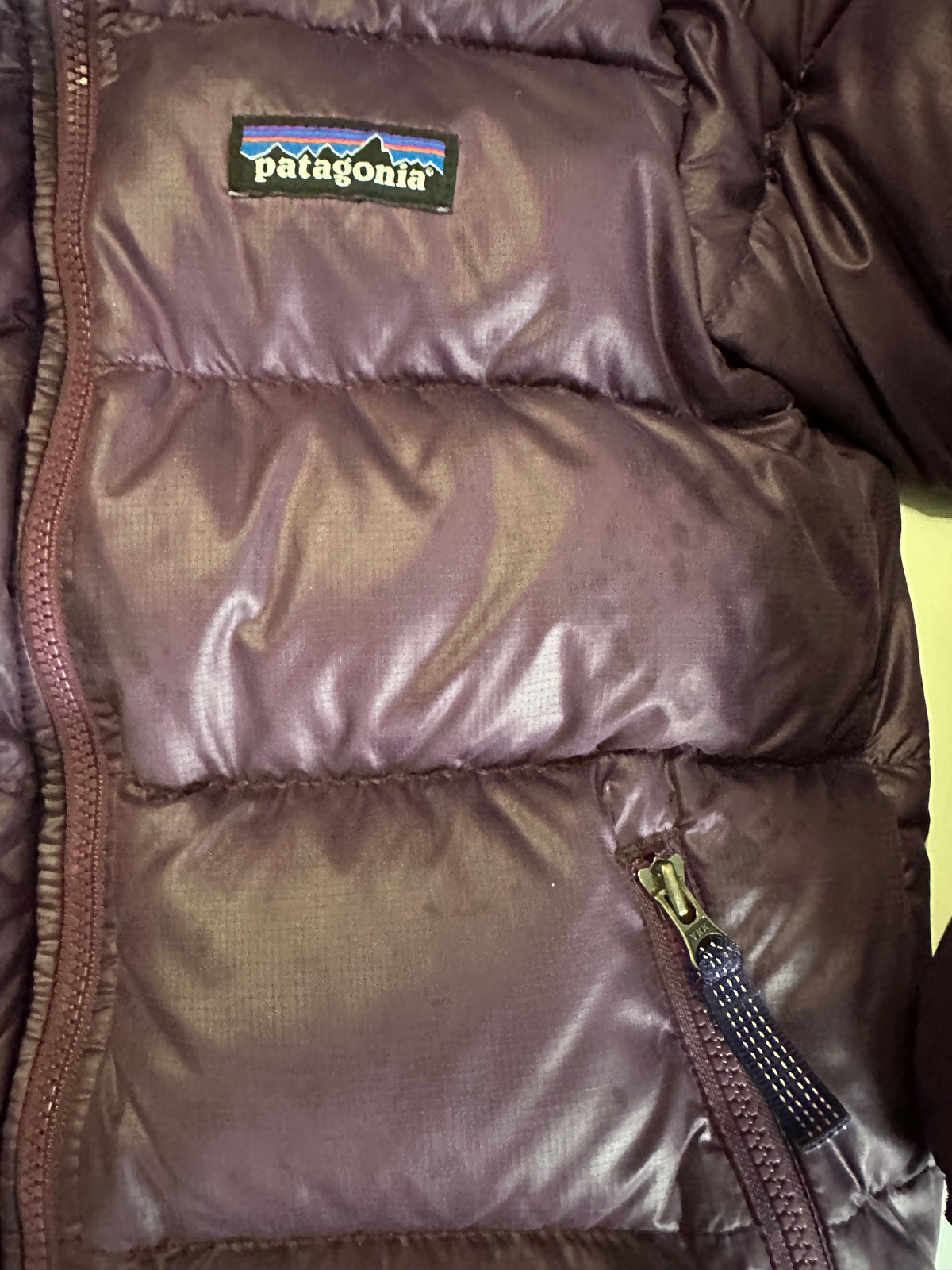 #80 Patagonia girls 4T puffer coat. See description