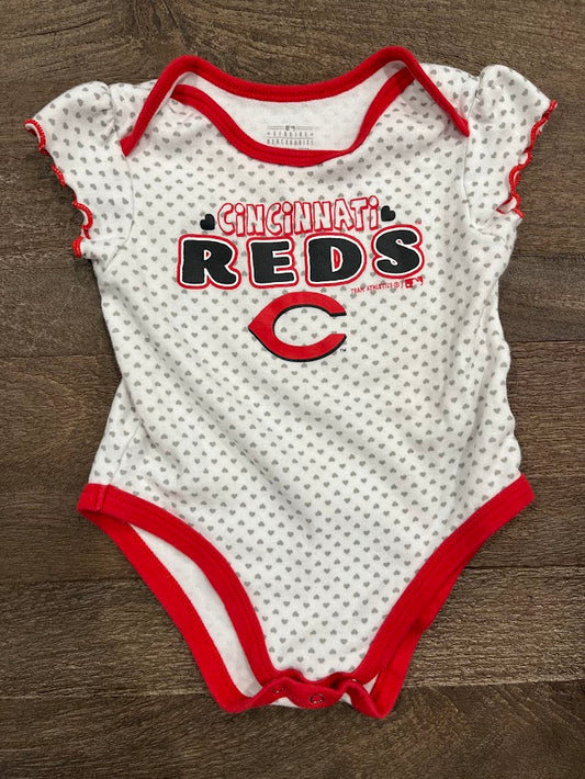Seller #55 Genuine Merchandise 12 Month girls Cincinnati Reds bodysuit