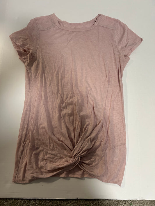 #27 Motherhood Maternity Knotted Tee (size M)