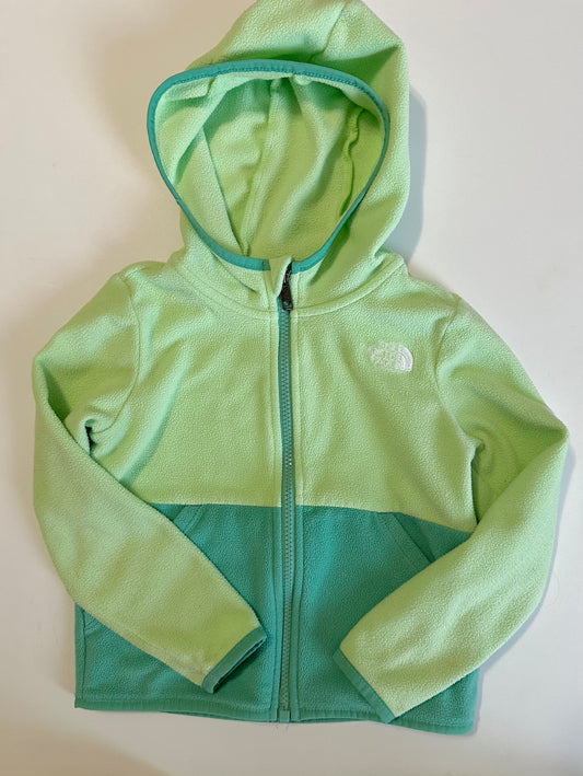 #80 The North Face girls 4T lightweight fleece