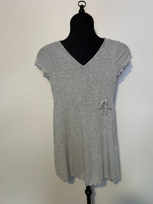 Girls Large (10/12) - Gray Dress -VGUC - price reduced