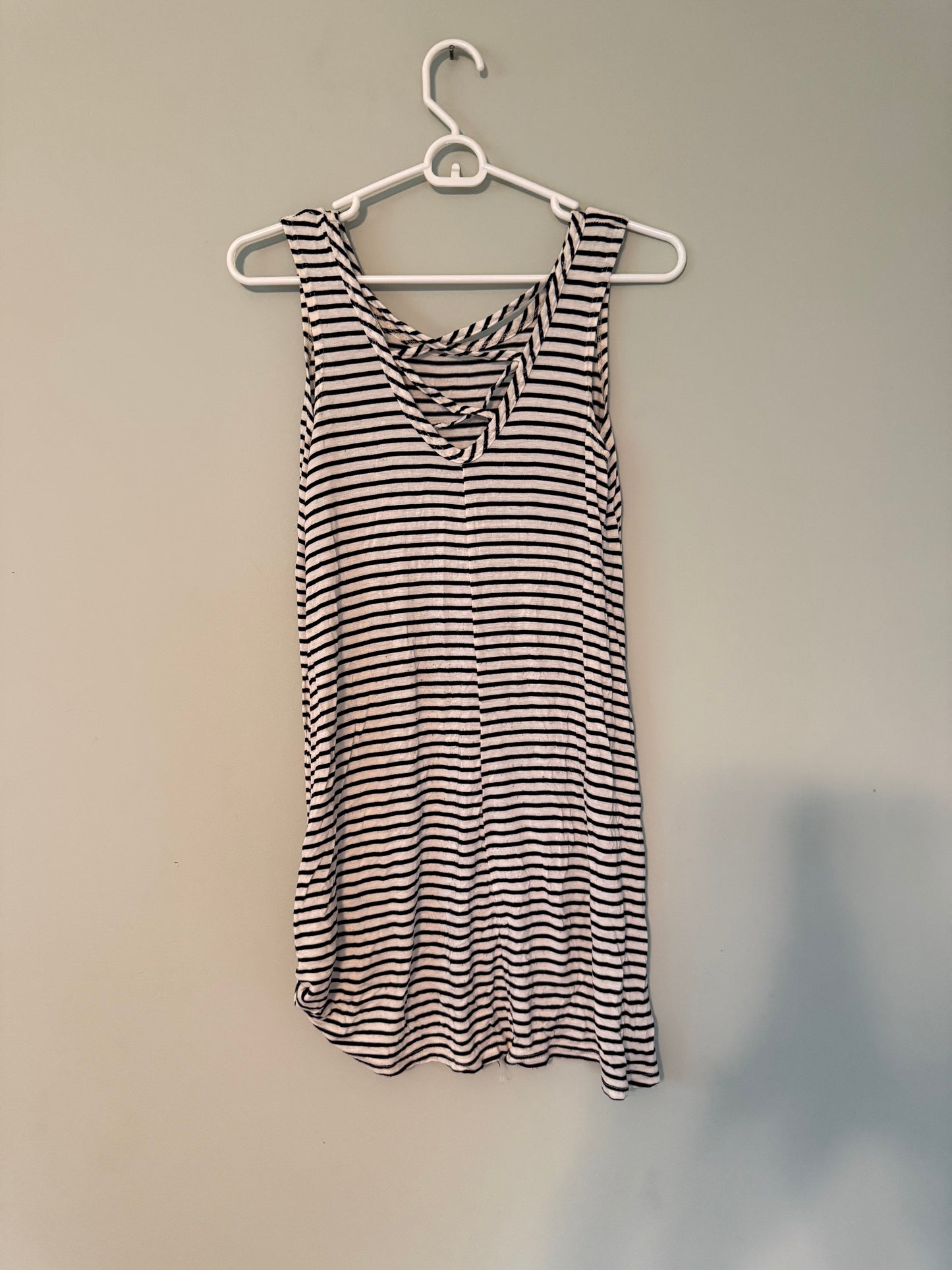 Striped Dress/Cover Up | Size S