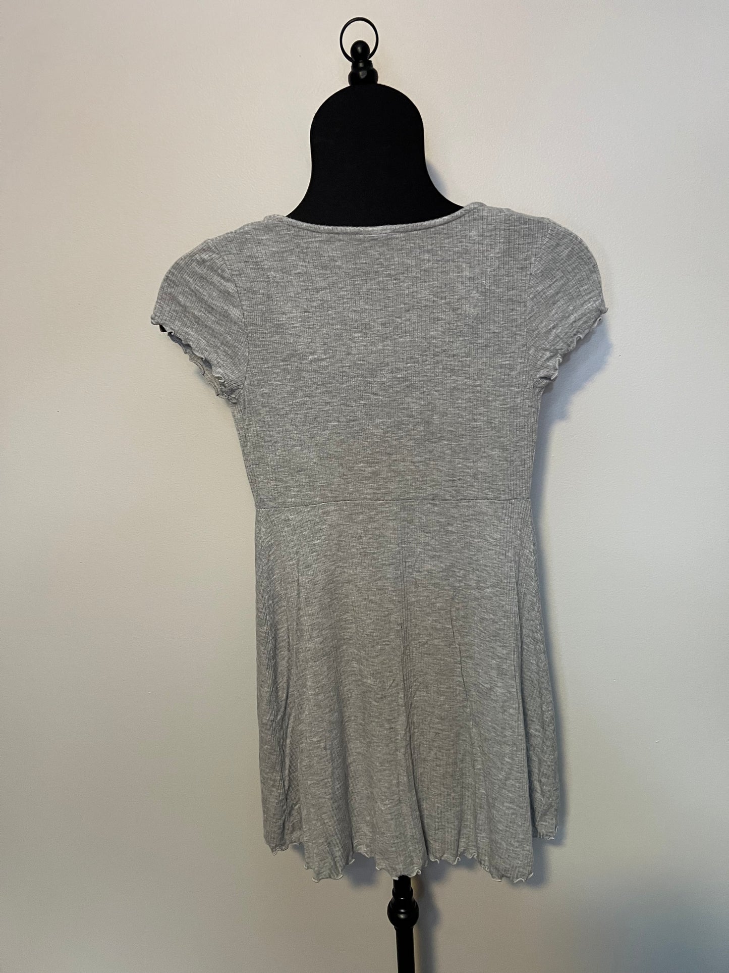 Girls Large (10/12) - Gray Dress -VGUC - price reduced