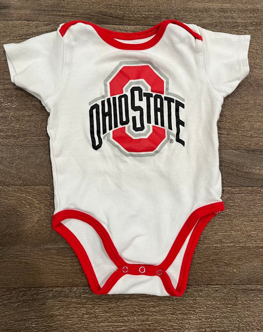 Seller #55 Gen 2 12 month Gender Neutral Ohio State Bodysuit