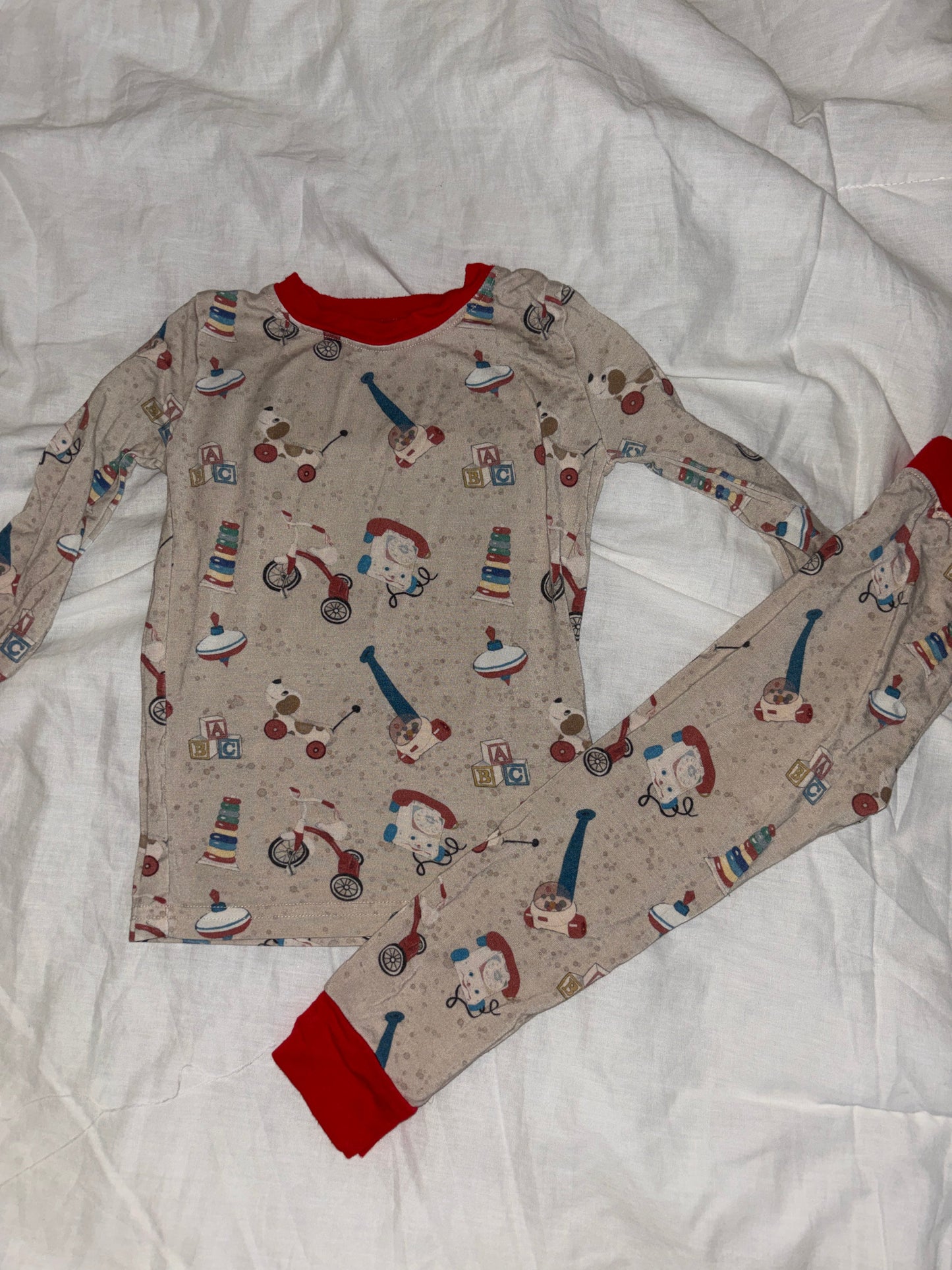 *Reduced* #148 Two Beans 2T Bamboo Pajamas