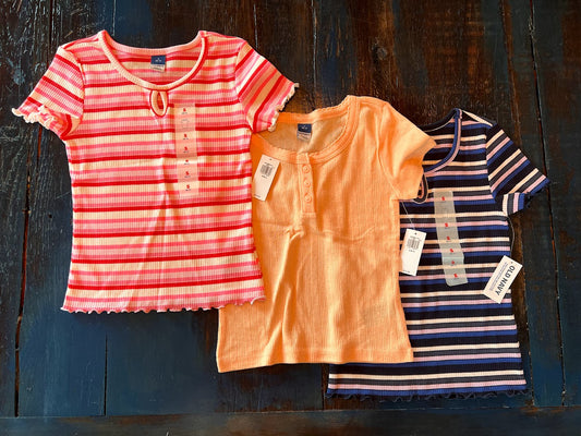 Seller #94: NWT Old Navy Toddler Girls Shirts, Small (6-7)