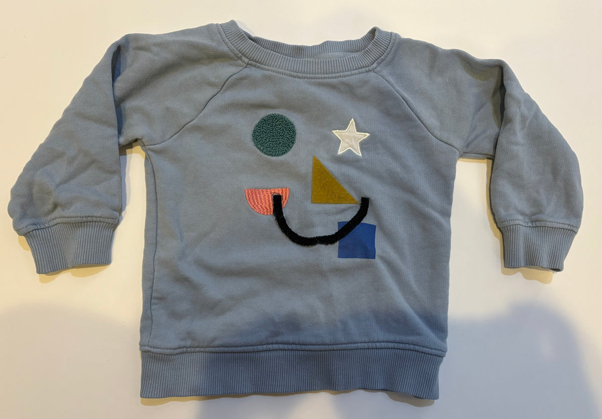 Seller 186 - Hanna Andersson Snowman Sweatshirt - Size 85 ( 3T) - EUC