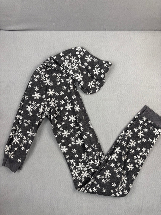 #39 Small, Boys, Old Navy, Snowflake fleece PJ's,